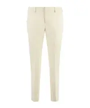 Pt01 New York Straight Fit Trousers IT48,IT46 cream