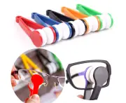 Microfiber Spectacle Cleaner Wipe Glasses Eyeglass Spectacles Cleaning Tool - 2 sets