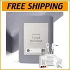 Organic Twin Fitted Sheet with 10% Silver Fiber - Luxury Grounding Solution