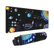 Universe Planets Mouse Pad Large Extended Computer Full Desk Pad 23.6x11.8 in...