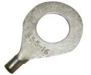 Cabac UNINSULATED RING TERMINAL 16MM RTU5.5-16 x 50
