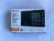 Borne SW 1-10 12 Band Portable AM/FM Shortwave Radio Alarm Tested Works NIB