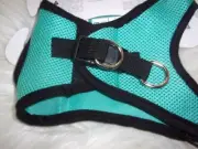 Step-In TEAL Blk Mesh HARNESS Dog LONDON FOG M L XL New