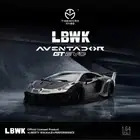 Time Micro 1:64 LP700 GTEVO LBWK Gray Diecast Model Car
