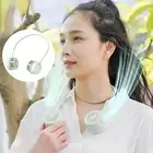 Hanger Hands-free Neck Rechargeable Bladeless with Adjustable Speed