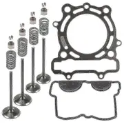 Cylinder Head Gasket And Intake Exhaust Valve Kit Ce0192xk156ll For Kx250f 2009-2016