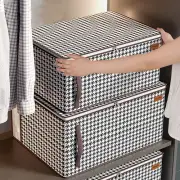 2/4Pcs Storage Bags Zipped Clothes Organizer Underbed Wardrobe Cube Closet Boxes