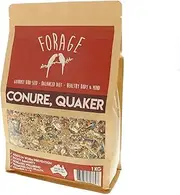Forage Conure & Quaker 1kg Bird Food Mix Millet Seed Fresh Australian Made