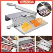 Cutting Machine Manual Meat Ham Slicer Bone Cutter Stainless Steel Beef Bone US