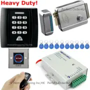 125KHz RFID Card+ Password Security Door Access Control System+Electric Lock