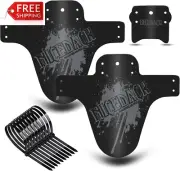 NICEDACK Bike Fender, Adjustable MTB Mud Guard, Front and Rear Compatible Mudgua