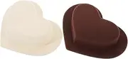 KOMBIUDA 2pcs Mini Heart Shaped Hats for Crafts Tiny Doll Accessory Cute Decorative Hats for Miniature Projects and Party Decorations