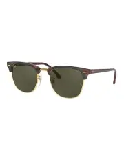 [Ray-Ban] Clubmaster Brown RB3016 Sunglasses