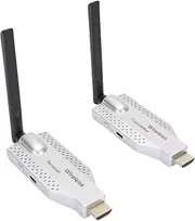 Generic Wireless HDMI Transmitter and Receiver, Wireless HDMI Extender, Plug and Play, 1080P 100m Multimedia Interface Extender for Video and Audio to Monitor from PC Laptop TV Box