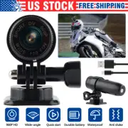 Mini HD 1080P Sports Camera DVR Motor Bike Motor Cycle Action Helmet Cam DV 2024