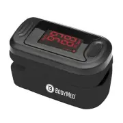 BodyMed Fingertip Pulse Oximeter Blood Oxygen Saturation Monitor with LED Dis...