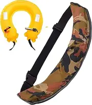 Flotation Belt for Adults – Adjustable Life Belt for Water Safety | Reflective Survival Aid for Kayaking & Boating | Belt Pack with Whistle for Fishing Trips, Swimming Paddleboarding Support Gear