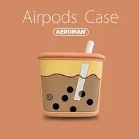 在飛比找蝦皮商城優惠-airpods pro 保護套 可愛 珍奶 珍珠奶茶 泰奶 