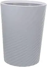 FUNOMOCYA Slim Rubbish Bin for Bedroom Small Trash Can with Sturdy Plastic Construction