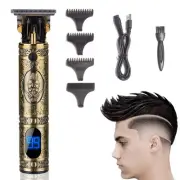 Beard Trimmer for Men, Professional Hair Clippers T-Blade Zero Gapped Cordles...