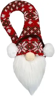 Christmas Door Handle Ornament,Plush Faceless Scandinavian Tomte Doll | Soft Colorful Door Handle Hangable Ornaments, Swedish Nisse Gnome Plush for Family Gathering