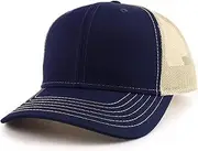 [Armycrew] Flexfit XL-4XL Oversize Curved Bill Structured Stretch Fit Baseball Cap