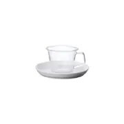 Kinto CAST Espresso Cup & Porcelain Saucer 90ml