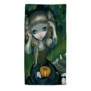Fairytale Kids Art Cinderella at Midnight Beach Towels Medium Large Extra Large