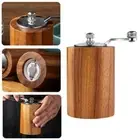 Manual Salt & Pepper Grinder Wooden Spice Mills Spice Coffee Seasoning