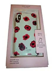 NIP Kate Spade NY Comold Case Dusk Buds iPhone XS/X Durable Protection