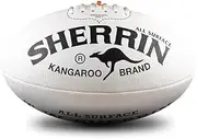 Sherrin KB All Surface Training Football, White, Size 4
