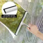 Shower Squeegee Stainless Steel Window Squeegee with Anti-Slip Handle wuGEx