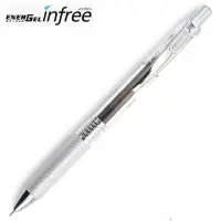 在飛比找momo購物網優惠-【Pentel 飛龍】infree-極速鋼珠筆 0.5黑(2