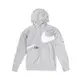 Nike 外套 Swoosh French Terry Jkt 男款 NSW 運動休閒 連帽 大勾 灰 白 DD6088-063