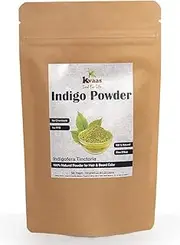 Indigo Powder | 3.53 Oz (100 g) | Indigofera Tinctoria/Neel | Natural & Pure Powder for Hair Color By KVAAS