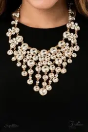 Paparazzi Zi Necklace- The Rosa- Retired- NWT