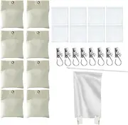 Table Weights for Wind | 8X Bottom Cabana Drapery Weighted Bags,Home Hotel Accessories, Holder Clip for Garden Flag, Tablecloth