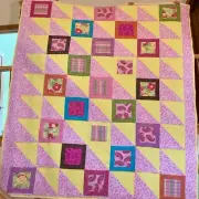 One-of-a-Kind Handmade Quilt – Original Design by Master Quilter