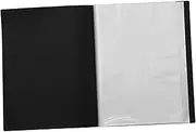 CANIGHT 20 Pocket Document Folder for Office Plastic File Holders with Sleeves A3 Size Document Pockets for Business Cards Report Resume