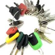 32 Construction Equipment Master Machines Key Bobcat JCB Cat CASE Volvo CAT