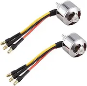 2X 2627 4200KV RC Brushless BLDC Out Runner Motor for Remote Control Model 300 400 Class Helicopter Boats