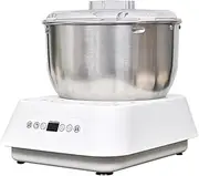 Electric dough maker with fermentation function, 5L stainless steel dough flour mixer, large capacity automatic kneading machine, thermostatic fermentation, intelligent timer, stand mixer for home ba