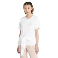 在飛比找ETMall東森購物網優惠-任-Timberland 女款白色LOGO印花短袖T恤A6A