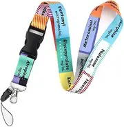 Pinstant ICU ER Critical Care Anesthesia Anesthetics Drugs Anesthesiologist Pain Meds 17.7" Neck Lanyard Keychain Holder ID Badge Mobile Phone Pin Strap, Yellow