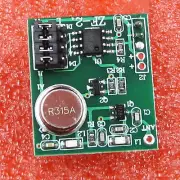 315Mhz Wireless Transmitter EV1527 Learning Code Encoded for Arduino/AVR A2TM
