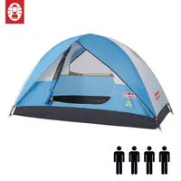 在飛比找PChome24h購物優惠-【美國 Coleman】Sundome Tent Cyan 