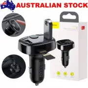 Bluetooth FM Transmitter USB Charger Handsfree WirelessCar Kit Radio MP3 Player