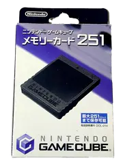 Genuine Memory Card For Nintendo GameCube 59 Blocks Official Boxed Japan Stock (Preowned)