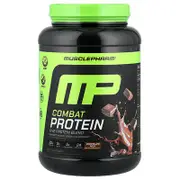 MusclePharm, Combat Protein Powder, Chocolate Milk, 2 lbs (0.9 kg)