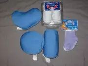 Decorative Shaped Microbead Pillows Shoes Socks Baby Toddler NEW!